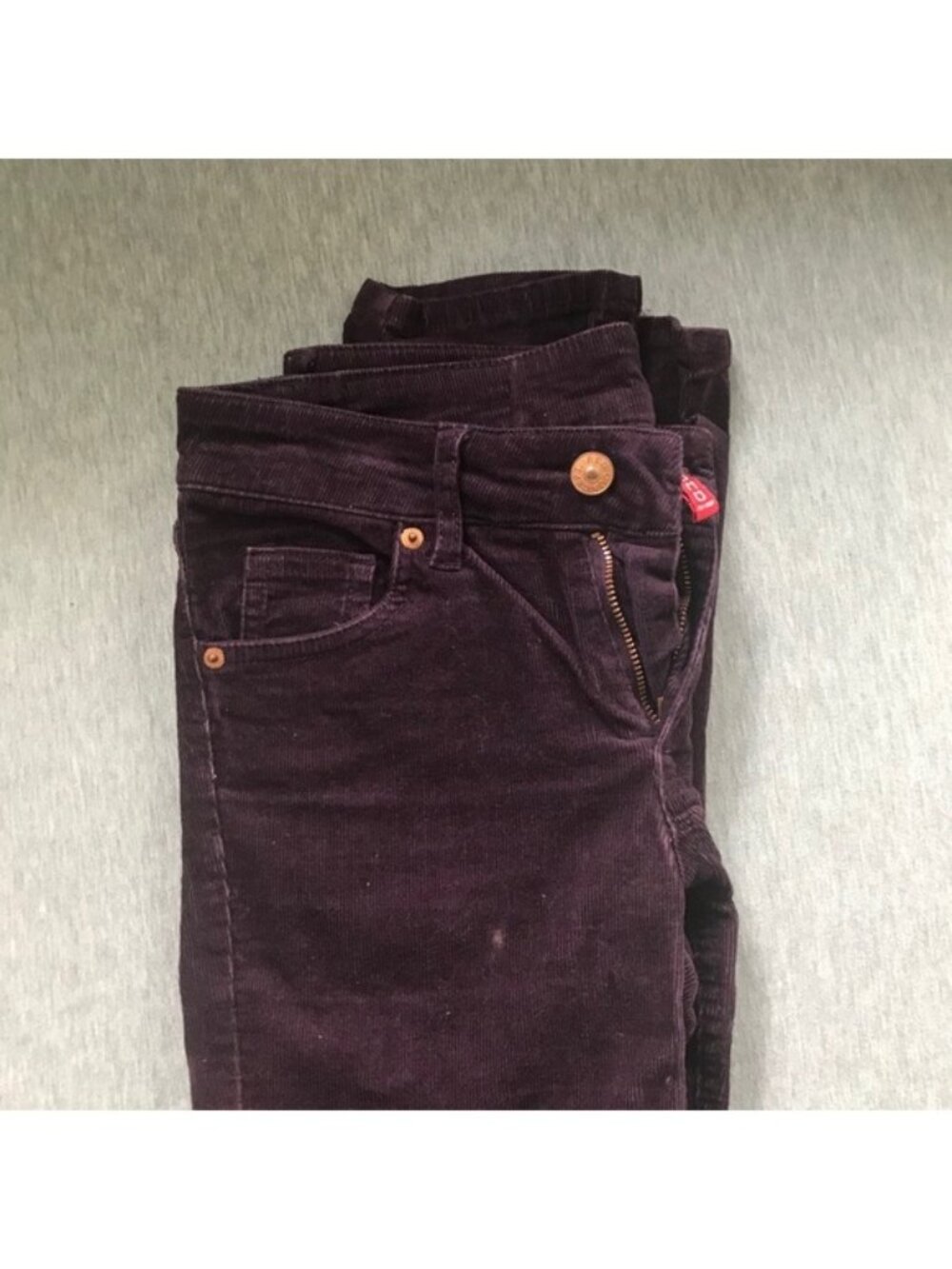 Purple Courdoroy Pants - Picture 3 of 4